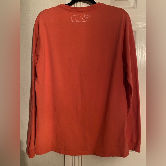 VineYard Vines Pre-Owned Women's Unisex
Whale Long-Sleeve Tee Coral Sz Medium - Picture 3 of 9